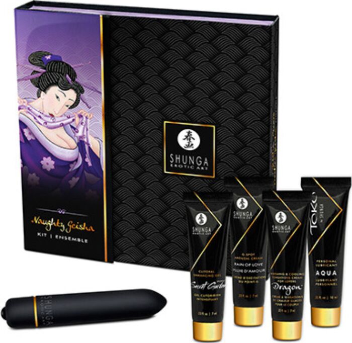 SHUNGA Geisha Naughty Couples Kit for Sensual Experiences SHUNGA Geisha Naughty Couples Kit for Sensual Experiences