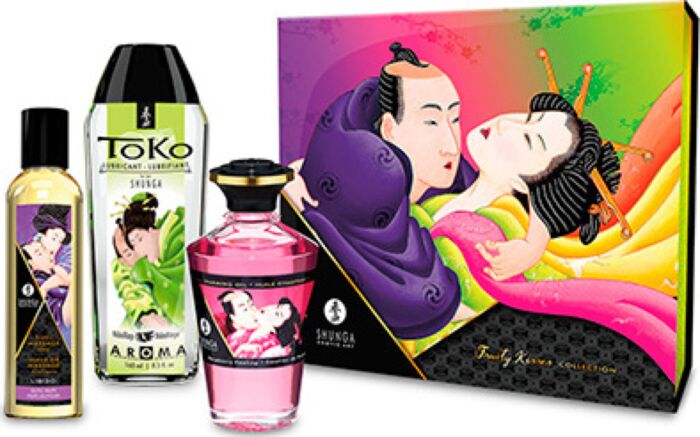 Shunga Kits Fruity Kisses Couples Kit