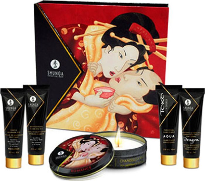 Shunga Secret Geisha Strawberries & Cava Kit