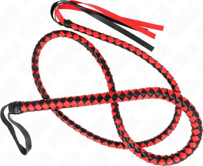 KINK Red Snake Whip 210cm - Ultimate Pleasure