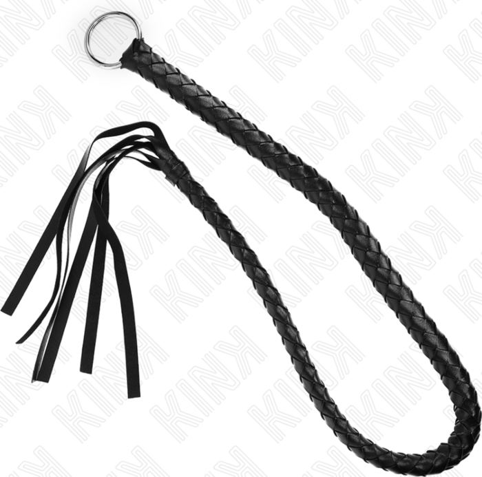 BDSM Whip KINK Impact & Touch Black 65cm