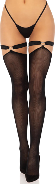 LEG AVENUE - HEART THIGH STOCKINGS LEG AVENUE - HEART THIGH STOCKINGS