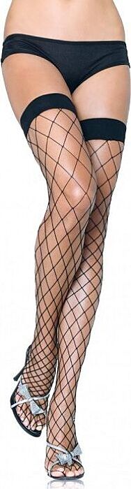 Medium Glam Red Fishnet Stockings Medium Glam Red Fishnet Stockings