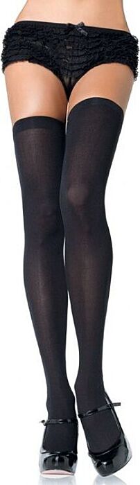 Leg avenue sheer and opaque thigh highs