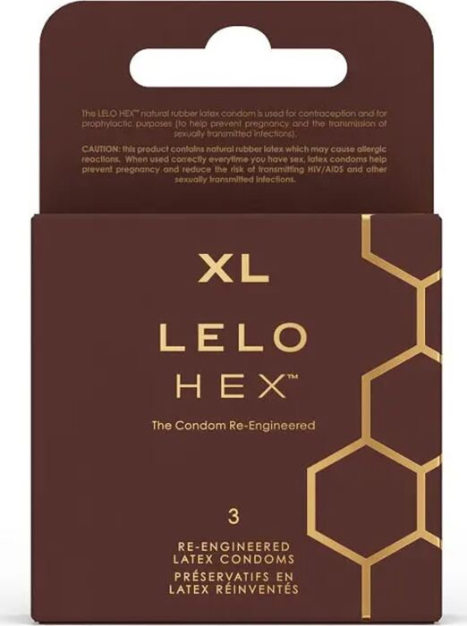 Lelo hex preservativos respect xl 3uds Lelo hex preservativos respect xl 3uds