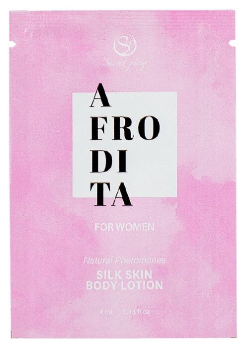 Body Lotion Secretplay Afrodita with Truffle Extract - Monodose 4 ml