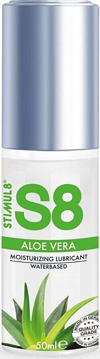 STIMUL8 S8 Aloe Vera Water-Based Lubricant 50ml STIMUL8 S8 Aloe Vera Water-Based Lubricant 50ml