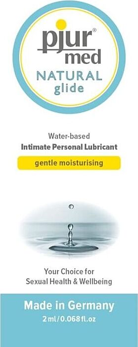 Water-Based Lubricant PJUR med NATURAL 2ml Water-Based Lubricant PJUR med NATURAL 2ml