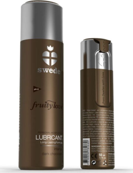 Fruity Love Lubricant by Swede - Dark Chocolate Flavour Fruity Love Lubricant by Swede - Dark Chocolate Flavour