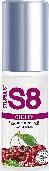 STIMUL8 S8 Cherry Flavoured Lubricant 50ml STIMUL8 S8 Cherry Flavoured Lubricant 50ml