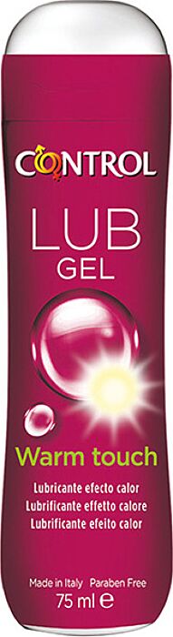 Lubricant Control Lubes Warm Touch 75ml - Heat Effect