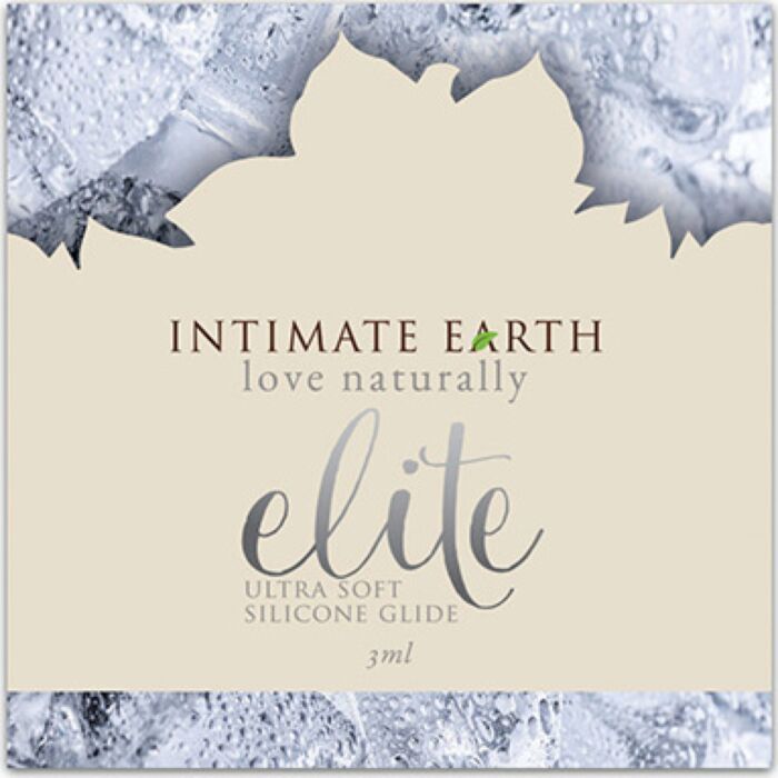 Silicone Lubricant Sachet Intimate Earth Elite 3ml
