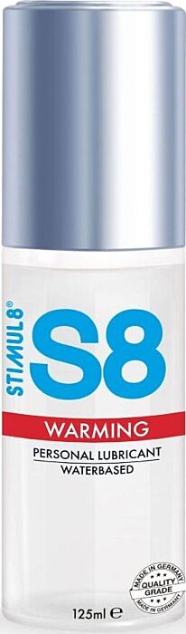 STIMUL8 S8 Warming Water-Based Lubricant 125ml