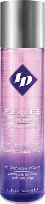 Water-Based Lubricant ID Pleasure Tinging Sensation