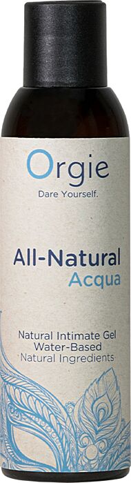 Orgie All-Natural Acqua Water-Based Lubricant