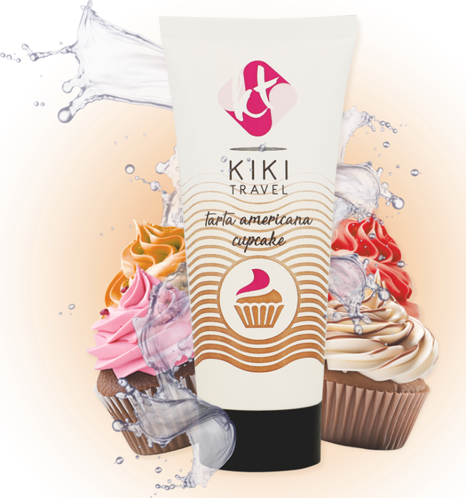 KIKÍ TRAVEL Cupcake Lubricant 50ml | Intense Flavour KIKÍ TRAVEL Cupcake Lubricant 50ml | Intense Flavour
