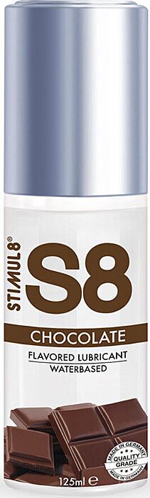 STIMUL8 S8 Chocolate Flavoured Lubricant 125ml STIMUL8 S8 Chocolate Flavoured Lubricant 125ml