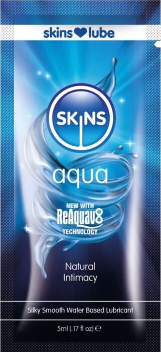Water-Based Lubricant Skins Aqua Monodose 5ml