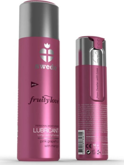 SWEDE Fruity Love Grapefruit & Mango Lubricant 50ml SWEDE Fruity Love Grapefruit & Mango Lubricant 50ml