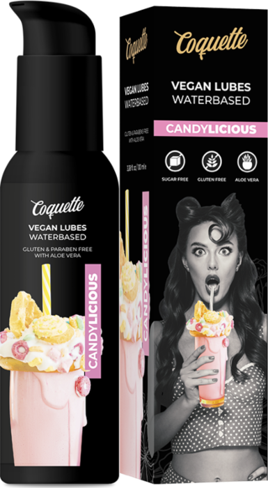 Vegan Candylicious 100ml Lubricant - Coquette Chic Desire