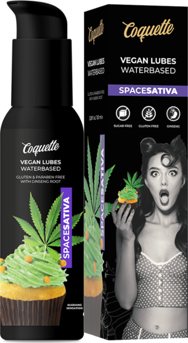 Vegan lubricant Space Sativa 100ml - Coquette Chic Desire Vegan lubricant Space Sativa 100ml - Coquette Chic Desire