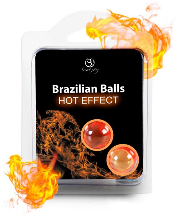 Lubricants SECRETPLAY Brazilian Balls with Warming Effect