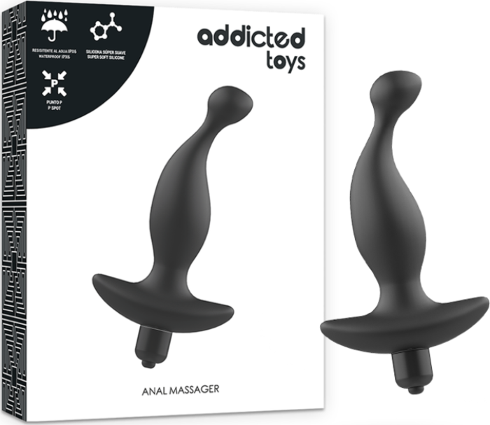Vibrating Obsidian Anal Massager Vibrating Obsidian Anal Massager
