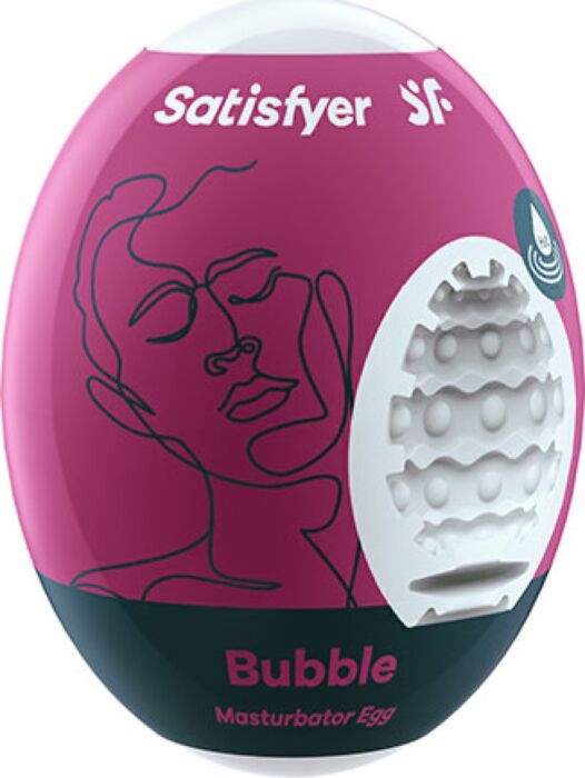 Satisfyer Masturbator Egg Bubble (Disposable) Satisfyer Masturbator Egg Bubble (Disposable)
