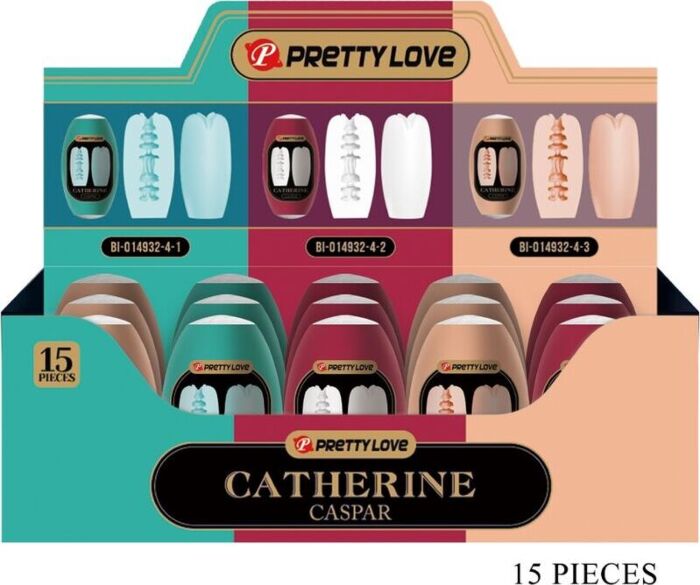 Masturbator Pretty Love Caspar 15 Pack Unique Sensations