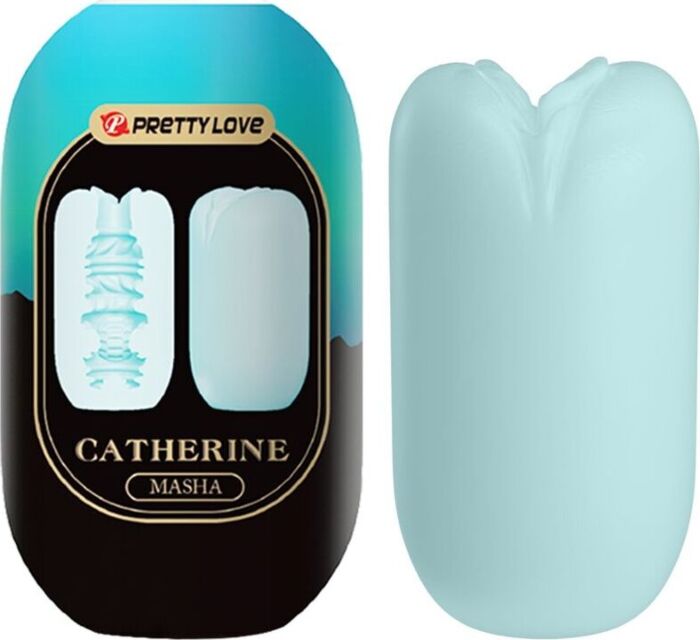 Masturbator Pretty Love Masha Blue - Discreet Pleasure Masturbator Pretty Love Masha Blue - Discreet Pleasure