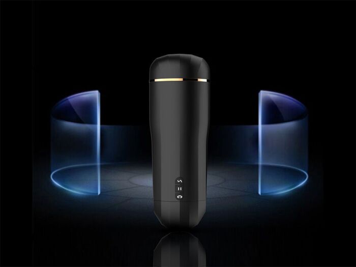 Vagina Masturbator SHEQU Snow with Vibration