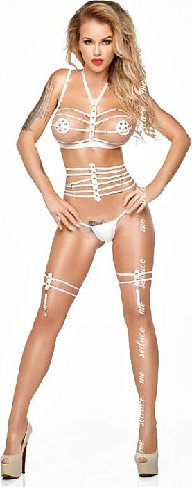 Me-seduce pati set white xxl/xxxl Me-seduce pati set white xxl/xxxl