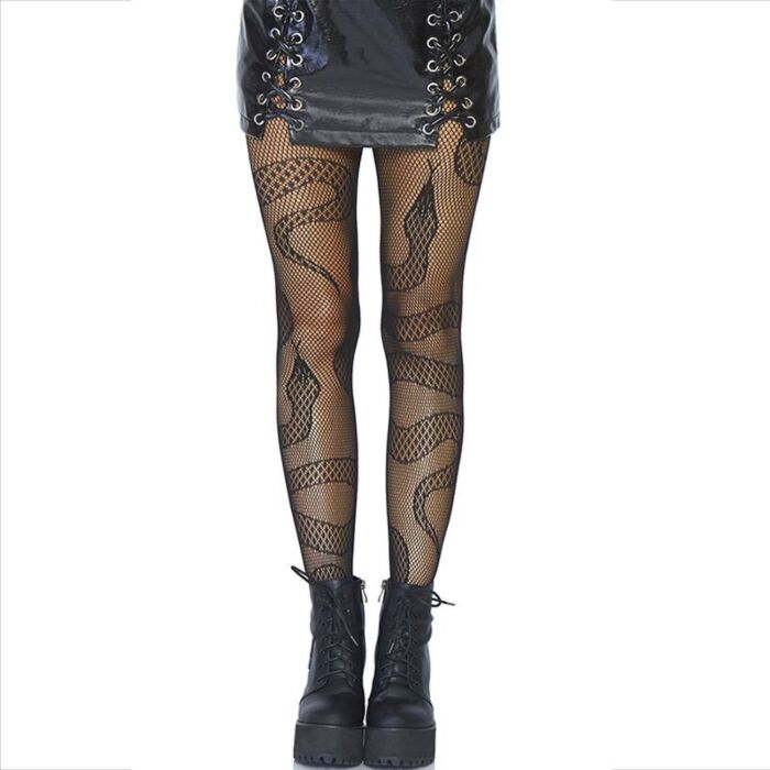 Fishnet Tights Leg Avenue Serpent Design