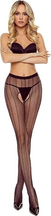 Crotchless Tights Passion Woman Tiopen 040
