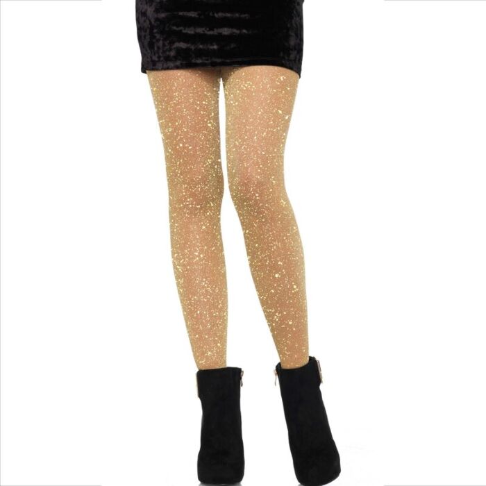 Sheer Tights Leg Avenue Hosiery Metallic Finish Sheer Tights Leg Avenue Hosiery Metallic Finish