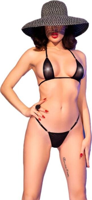 Micro Bikini Chilirose CR 4840 Black S/M