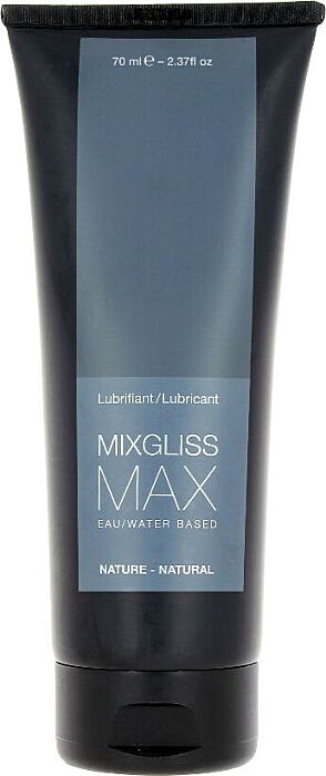 Mixgliss - Max Water-Based Natural Anal Lubricant 70ml