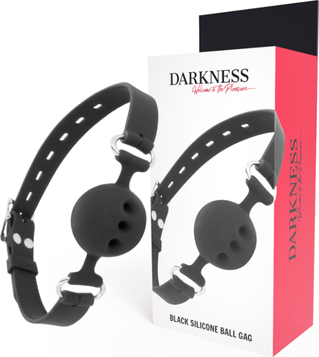BDSM Gag Darkness Bondage with Leather Straps BDSM Gag Darkness Bondage with Leather Straps