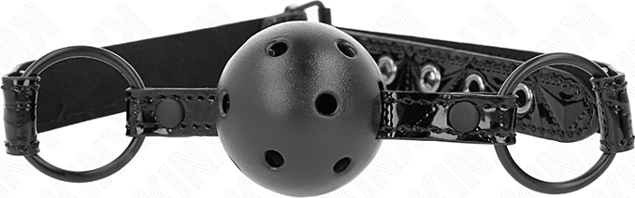 BDSM Ball Gag KINK Model 3 Adjustable Design BDSM Ball Gag KINK Model 3 Adjustable Design