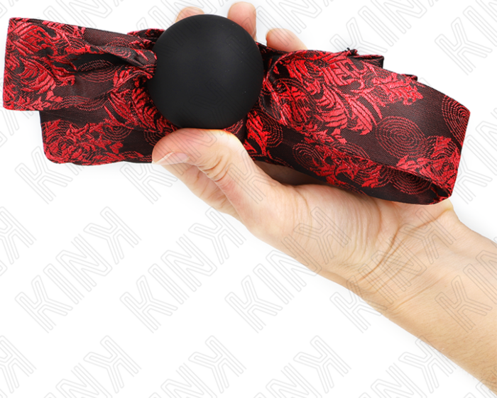 Ball Gag KINK Scandal 4.5cm Silicone - Unique Control