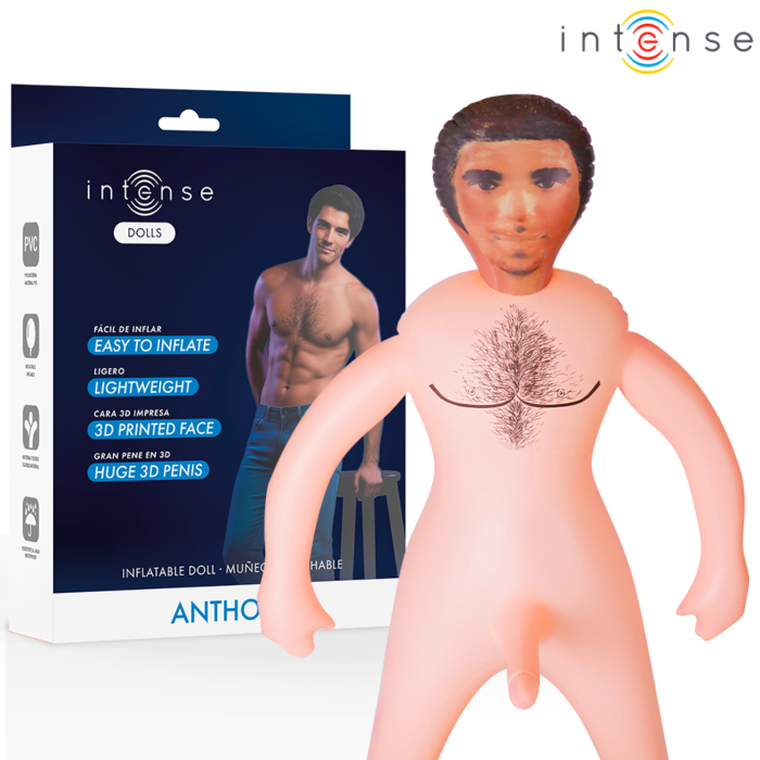 Inflatable Doll Intense Dolls Anthony 3D Design