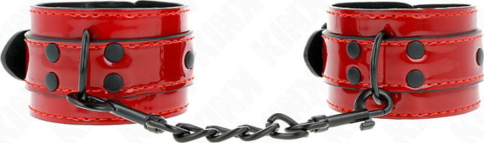 BDSM Restraints KINK Dark Red Wrist Cuffs
