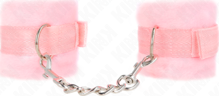 BDSM Cuffs KINK Pink Restraints for Beginners BDSM Cuffs KINK Pink Restraints for Beginners