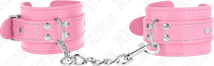 KINK Wrist Restraint Adjustable Pink - Ultimate Control