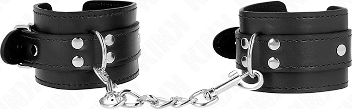 BDSM Wrist Restraints KINK Adjustable Black
