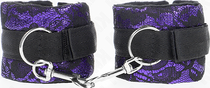 BDSM Wrist Restraints KINK Short Velvet Lace