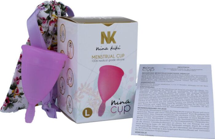 Nina Purple Size L Menstrual Cup