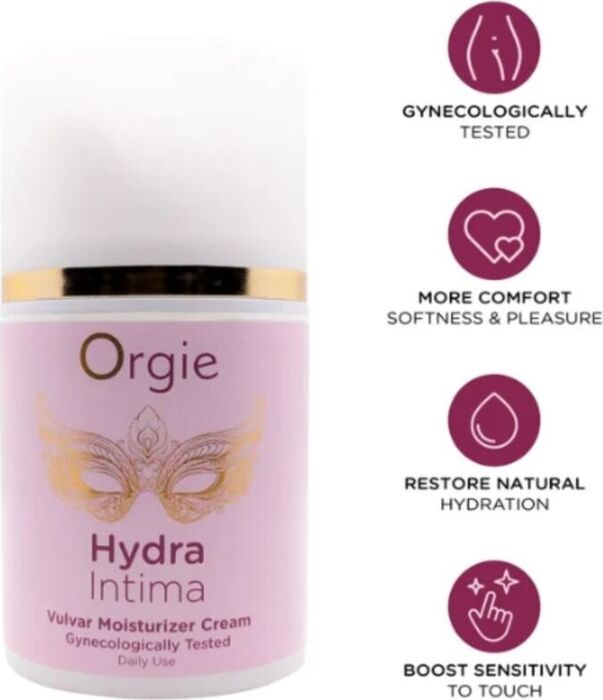 ORGIE Hydra Intima Daily Vulvar Moisturiser Cream 50 ml