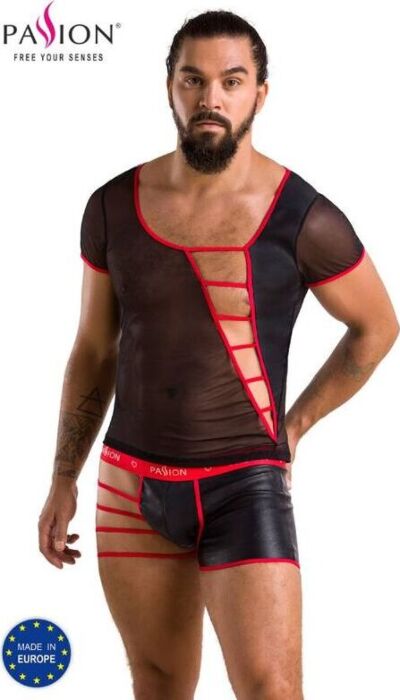 Passion Men 055 Set Black S/M - Elegant Design Passion Men 055 Set Black S/M - Elegant Design