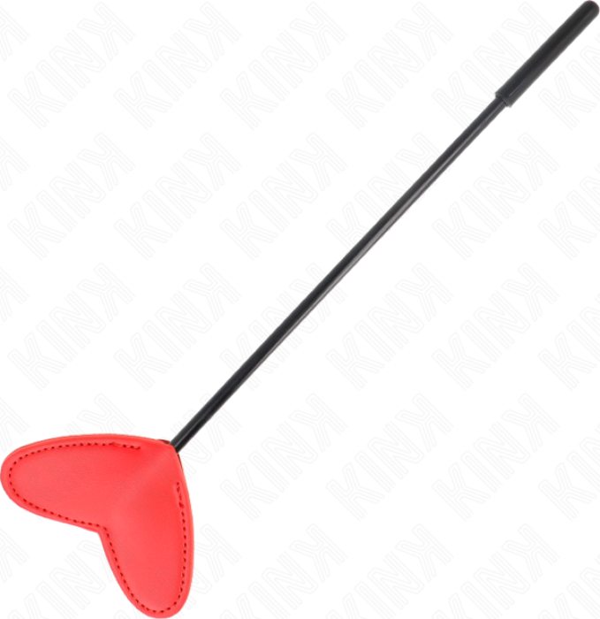 Heart Shaped Paddle KINK Red Silicone BDSM Toy